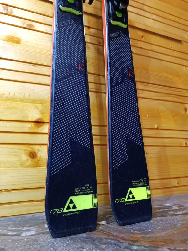 LYŽE FISCHER RC4 THE CURV TI 178CM